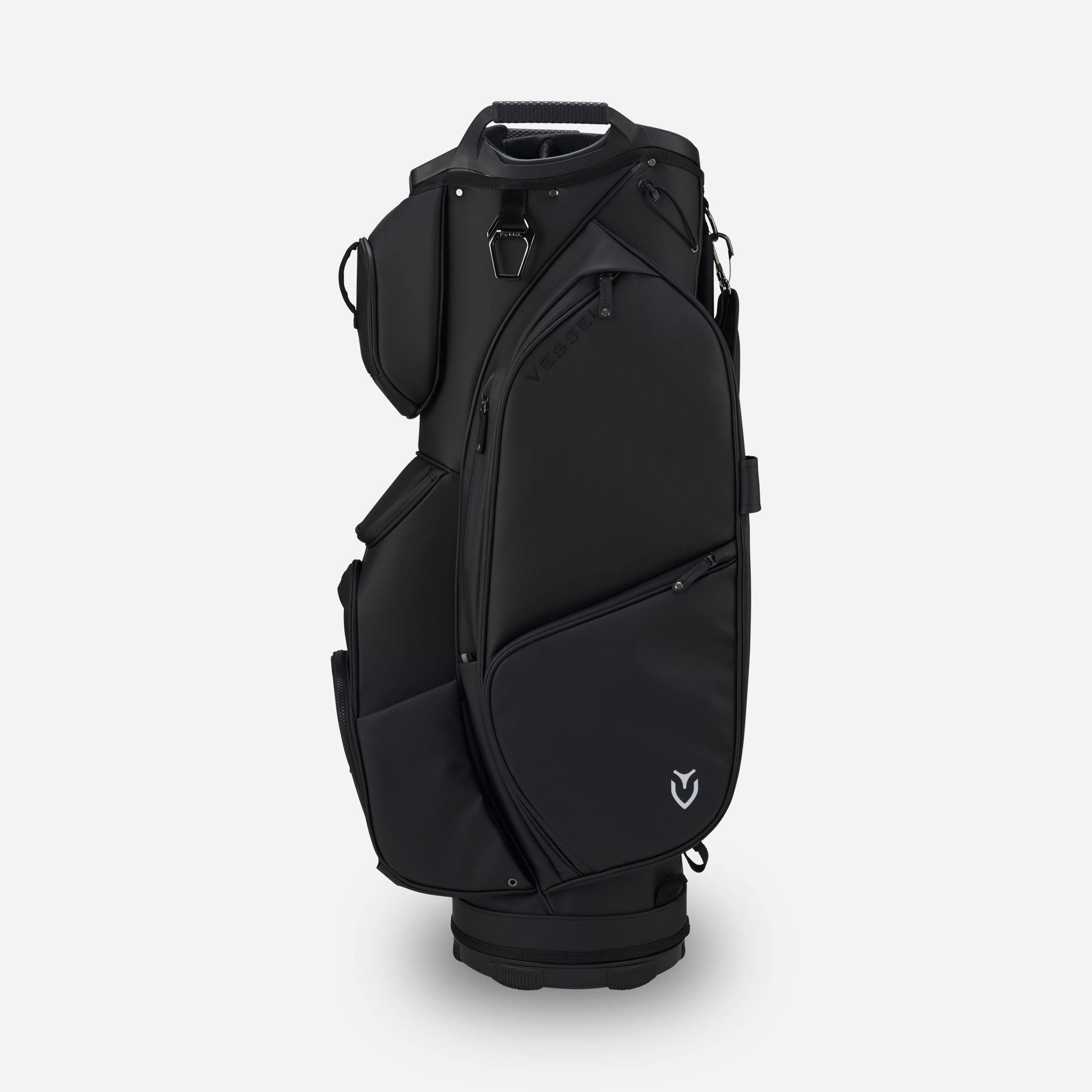 Vessel Lux XV Cart Bag, Matte White/Navy