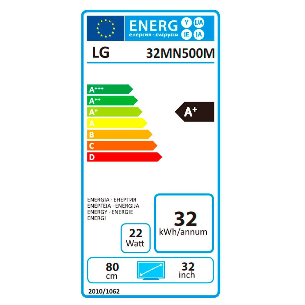 Monitor LG 32MN500M-B.AEU 31,5x22 Full HD IPS