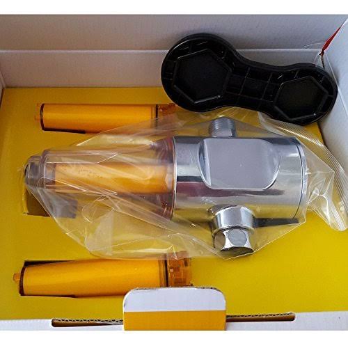 Vitamin C Filter Inline Shower Assembly by Sonaki - 3 Shower Filters Included -