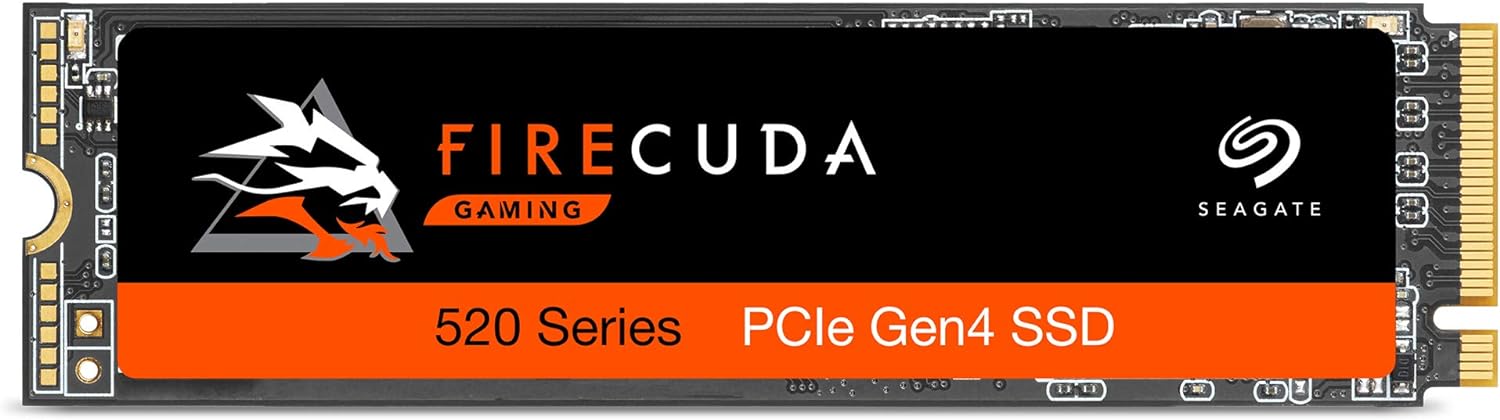 Seagate FireCuda HDD 8TB Internal Hard Drive HDD - 3.5 Inch CMR SATA 6Gb/s 7200RPM 256MB Cache 300TB/year with Rescue Services (ST8000DX001)