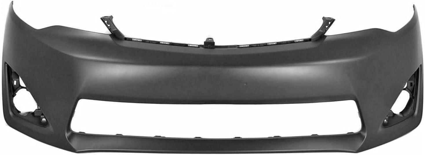 CPP Primed Front Bumper Cover Replacement for 2012-2014 Toyota Camry