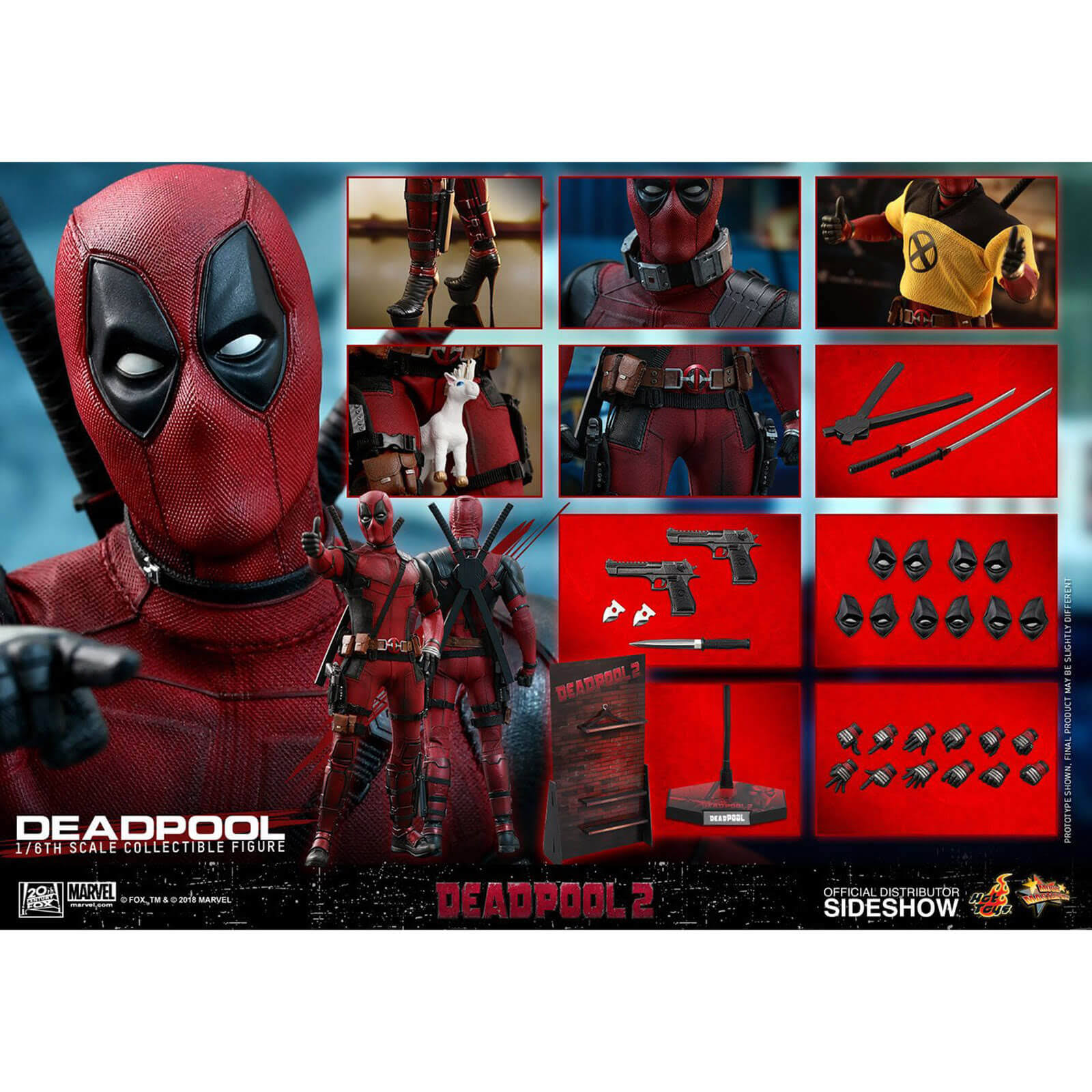 Deadpool 2 - Deadpool 1/6th Scale Hot Toys Action Figure