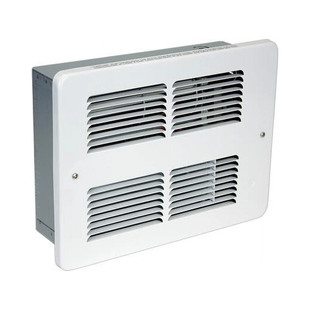 240V 1500-750W Electric Wall Horizontal Heater, White