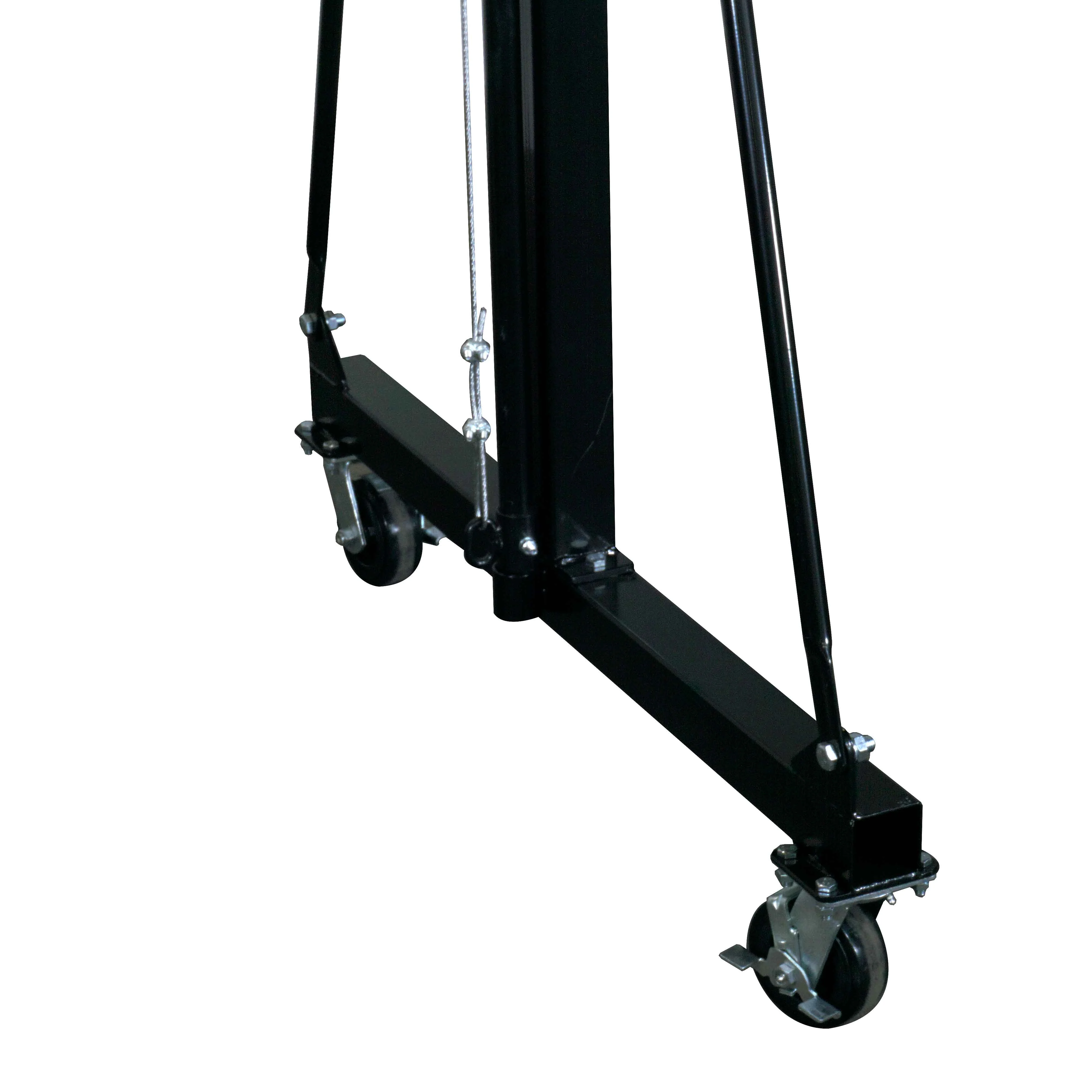 Titan Attachments 1 Ton Telescoping Gantry Crane, Portable Shop Lift Hoist, Frame Only, Rated 2,000 LB