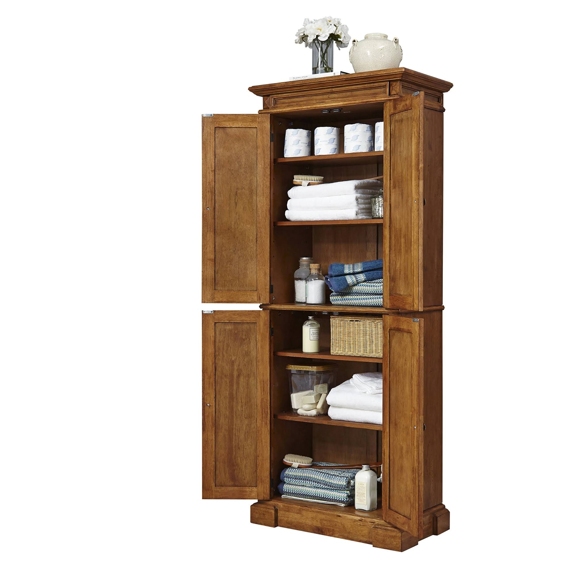Americana Distressed Oak Pantry by Home Styles