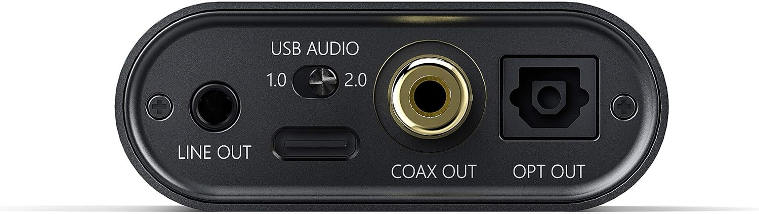 FiiO New K3 Headphone Amplifier High Resolution 384kHz/32bit PCM DSD256 USB-C DAC for Home and Computer Coaxial and Optical Digital Outs
