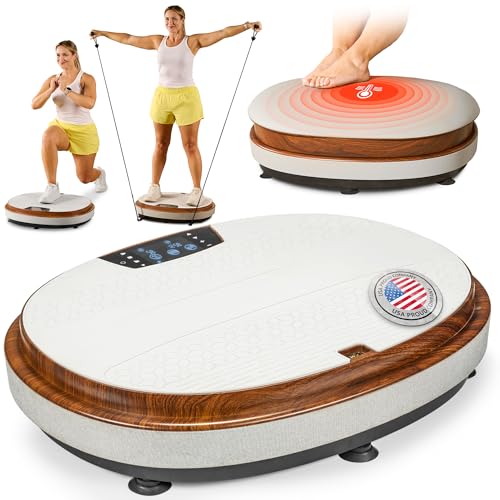 Lifepro Vibration Plate Machines – Full Body Workout, Recovery & Lymphatic Drainage with 4D Motion, Silent Operation, Joint Support, & Triple Motor Technology for Circulation, Fat Burn & Toning