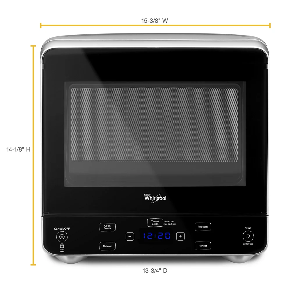 Whirlpool WMC20005YD 0.5 Cu. Ft. Stainless Look Countertop Microwave
