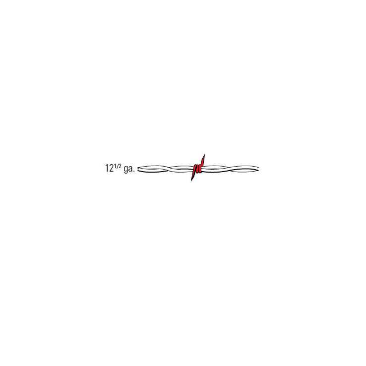 Red Brand 70476 Barbed Wire 1320 ft L - Shop Hardware Tools Online Store