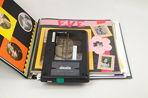 Doxie Flip - Cordless Flatbed Photo u0026 Notebook Scanner w/Removable Lid