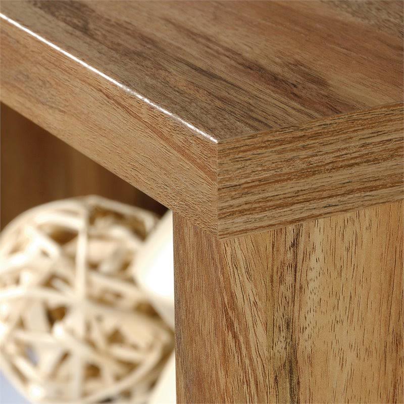 Sauder Engineered Wood 3-Shelf Bookcase in Sindoori Mango - 427264