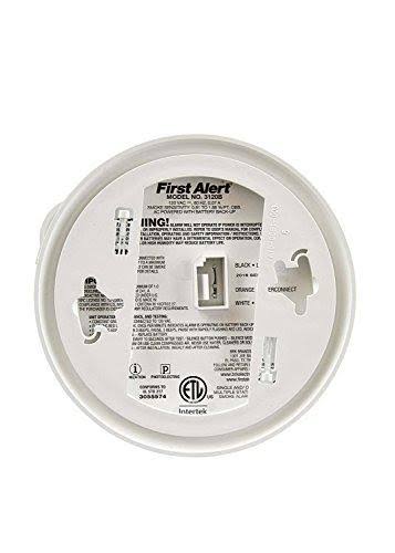 First Alert Brk SC7010B-3 Hardwired Smoke and Carbon Monoxide (CO) Detector with Battery Backup, 3 Pack