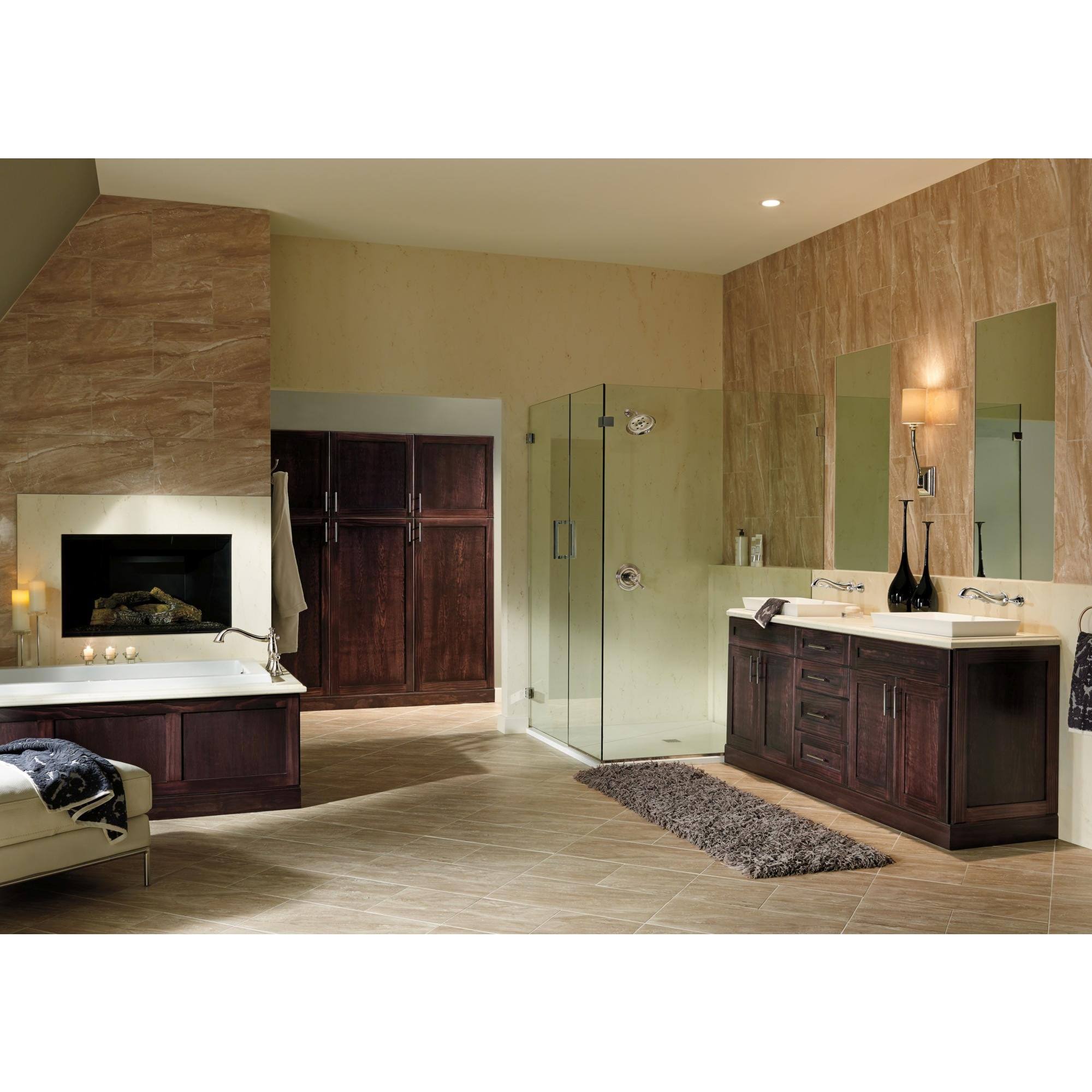 Delta Chrome Cassidy Roman Tub Faucet Trim