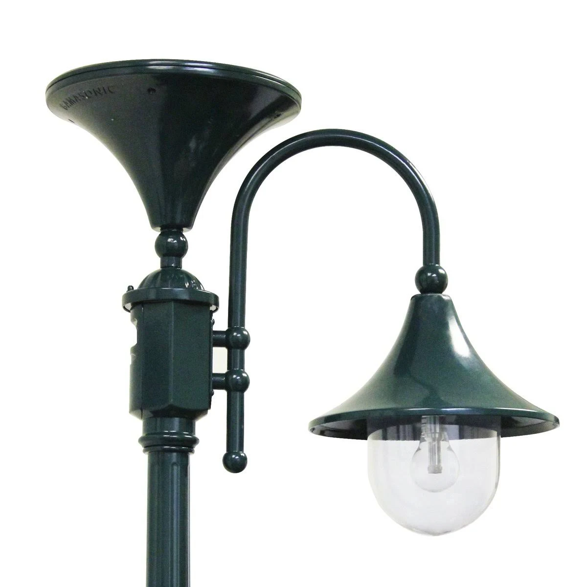 Gama Sonic Everest Solar Lamp Post, Green