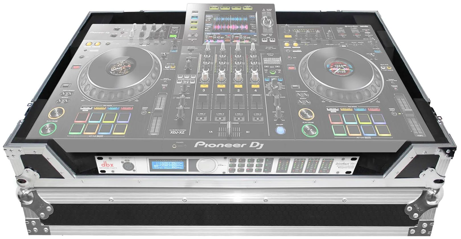 Prox XS-XDJXZ W Flight Case with Wheels for Pioneer XDJ-XZ