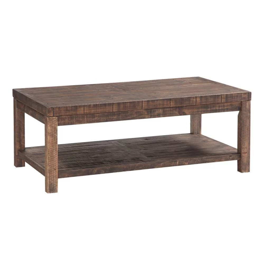 Chapel Farm House Coffee Table in Rustic Brown Reclaimed Wood