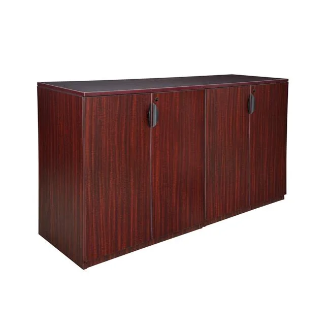 Regency  Legacy Stand Up Storage Cabinet Mahogany - 2 locking doors 2 adjustable shelves scratch-resistant finish