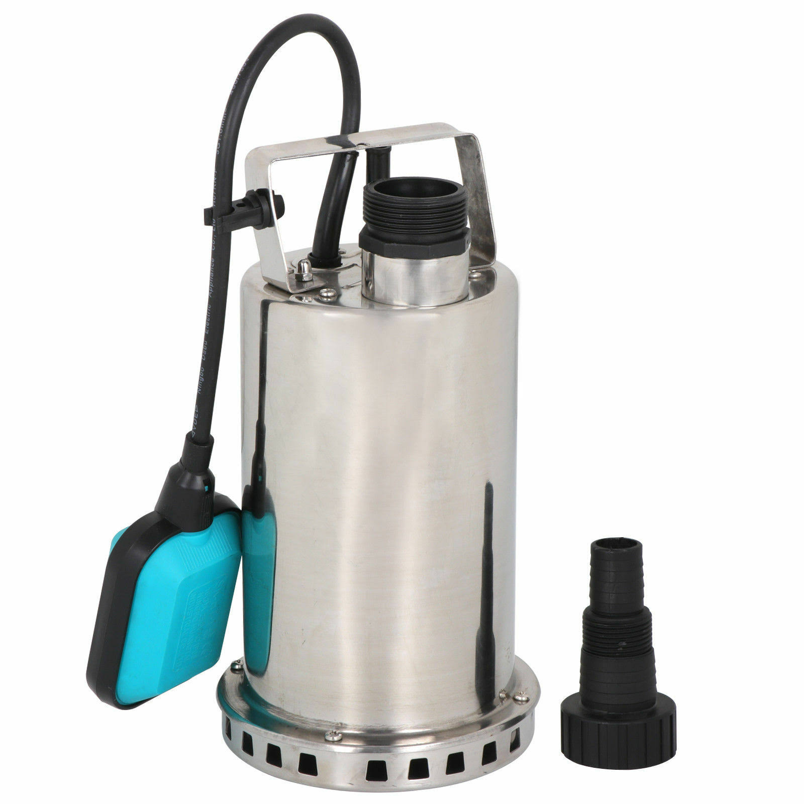 Submersible Pump 3000gph 1HP 750W Water Sump Clean Dirty Pond Flood Drain Steel