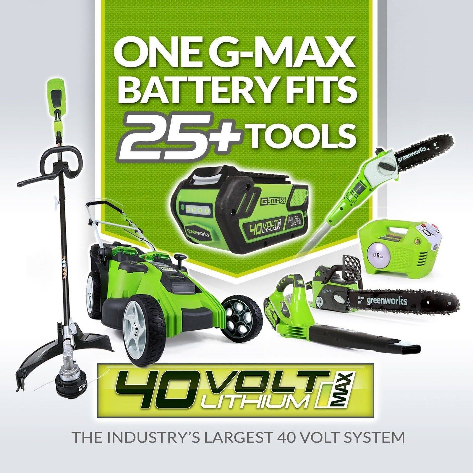 Greenworks G-Max 40V 12-Inch Cordless String Trimmer