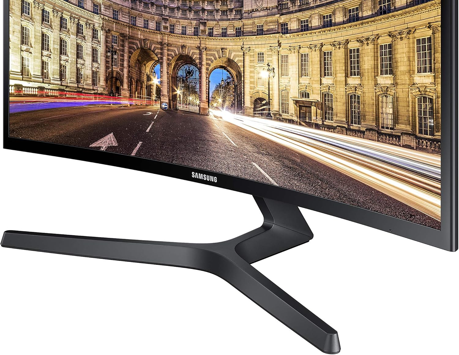 Samsung LC24F396FHNXZA 24-Inch Curved Monitor C24F396 (1920x1080 Full HD) (Renewed)