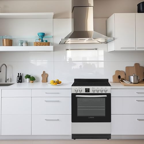 Equator 24” Freestanding Electric Cooking Range in Stainless with Convection Oven”