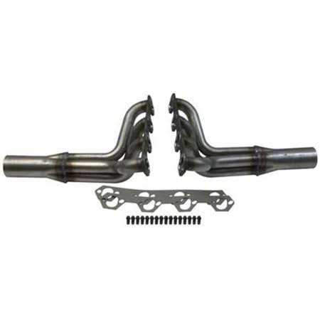 Speedway Motors SBF Small Block Ford IMCA Modified Headers, Raw Finish