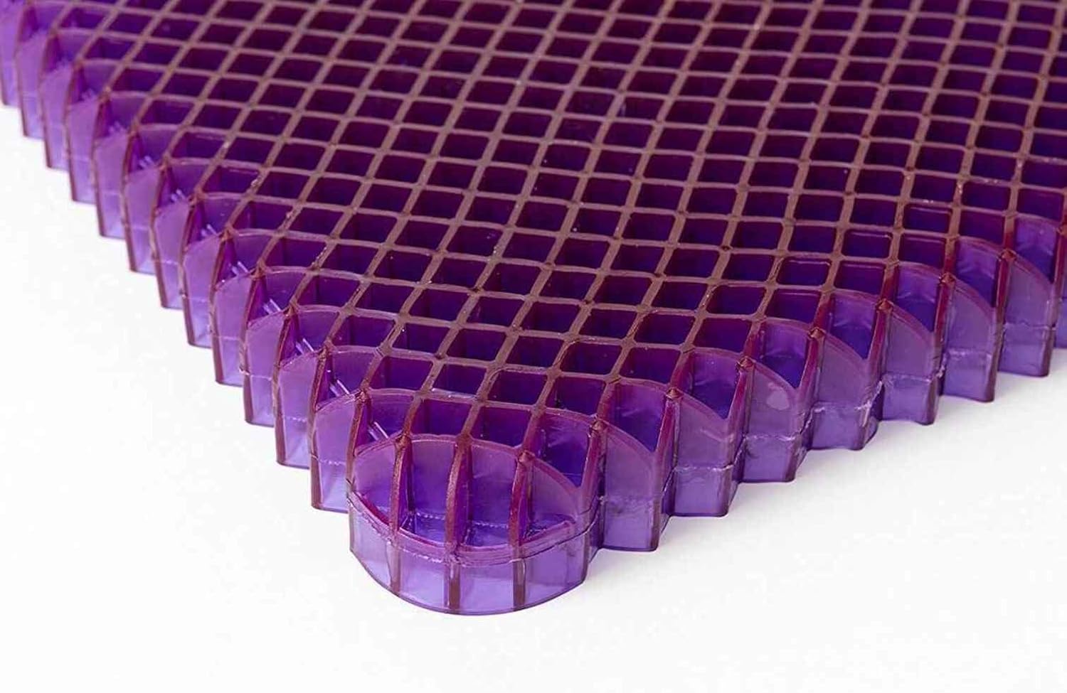 Purple Royal Seat Cushion - Seat Cushion for The Car Or Office Chair - Temperature Neutral Grid