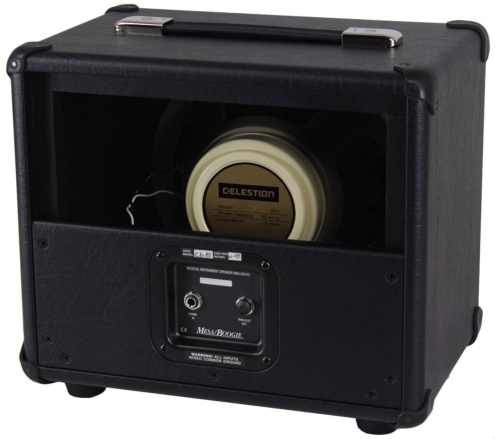 Mesa Boogie Compact 1x10 Extension Cabinet - Open-Back - Black