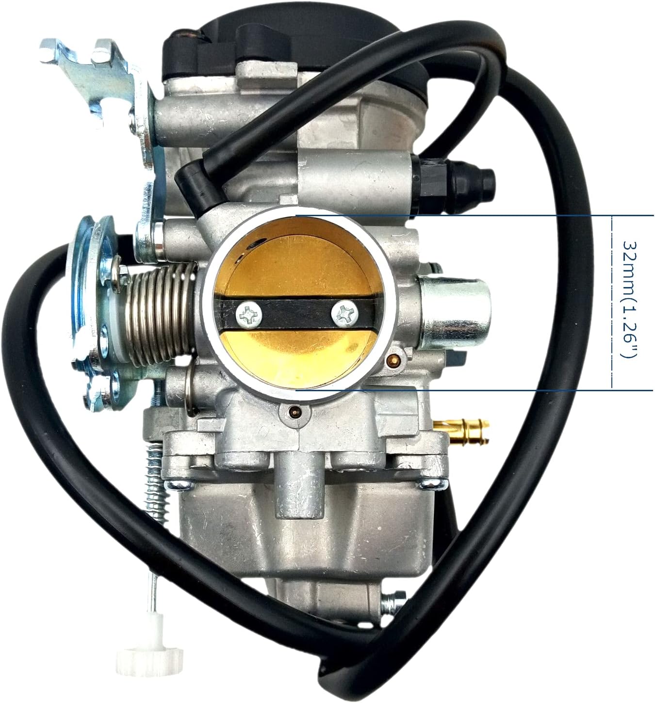 Ombialo GZ250 Carburetor Compatible with Suzuki GZ250 Carb 1999-2015 Replace No.13200-13F30 13200-13F40