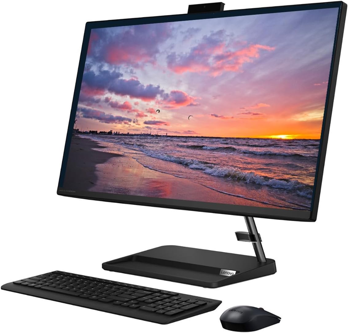 Lenovo 2023 Latest IdeaCentre 3 Premium All-in-One Desktop, 27" FHD Touchscreen Display, Intel Core i7-13620H, 32GB RAM, 1TB SSD, Webcam, HDMI, Wireless Mouse & Keyboard, Wi-Fi 6, Windows 11 Home