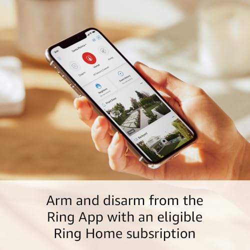 Ring Alarm 8-Piece Kit – Wireless Smart Home Security System | Expandable | Easy Setup | Mobile App Control | 24/7 Professional Monitoring | Alexa Compatible