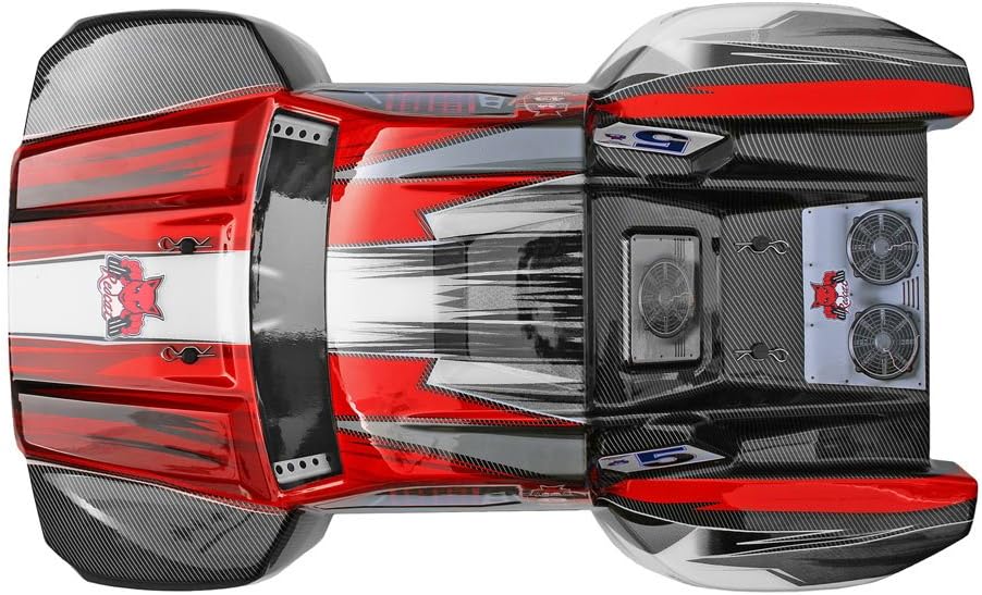 Redcat Racing Blackout SC 1/10 Scale Electric Short Course Truck with Waterproof Electronics Vehicle, Red