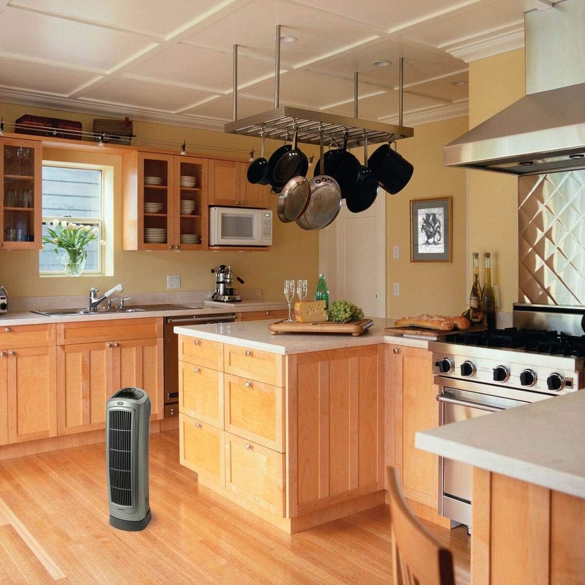 Lasko 1500W Portable Oscillating Ceramic Heater Tower w/Digital Display, 4 Pack