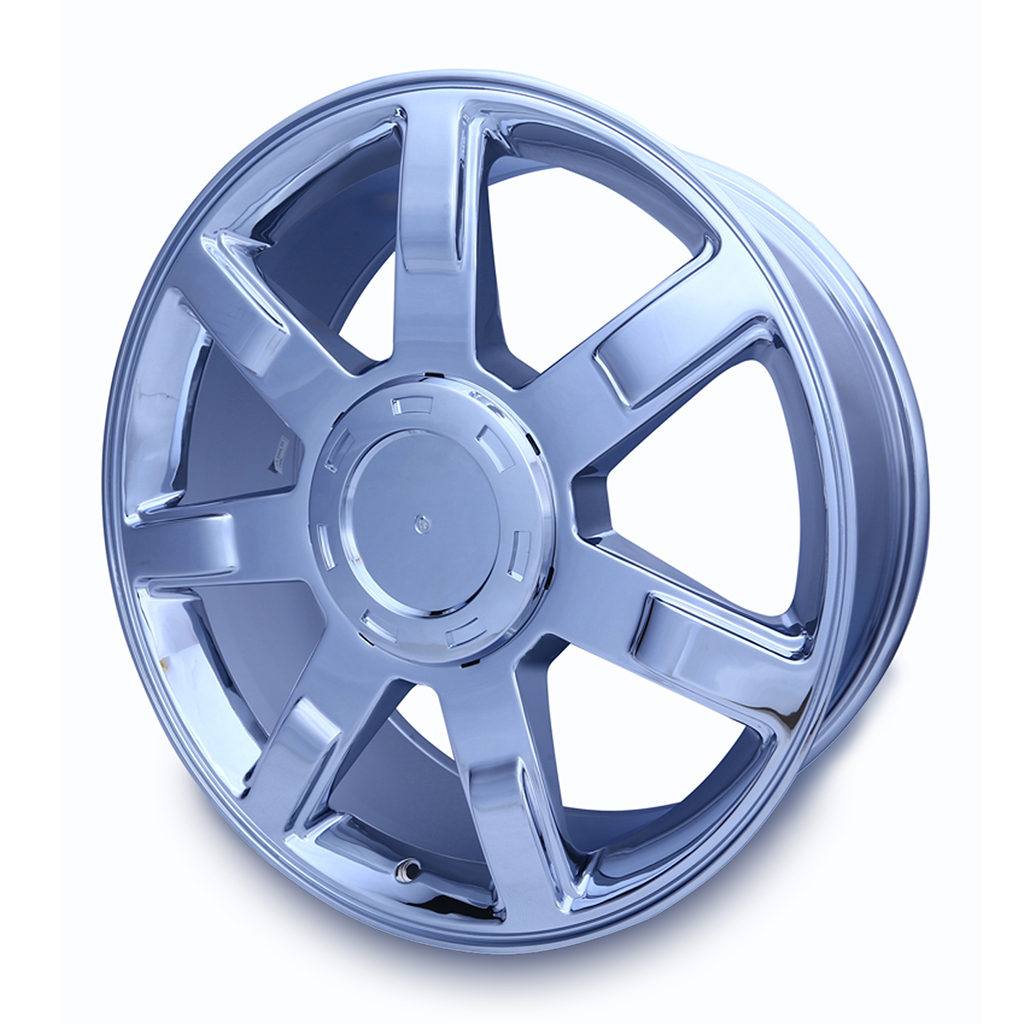 Set of 4 New 22" 22x9 Chrome Alloy Wheels for 2007-2014 Cadillac Escalade ESV EXT OEM Quality Replacement Rim