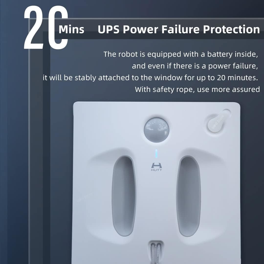 Automatic Window Washer Window Cleaning Robot Water Spray for Home Electric Robotic Washing Windows Cleaning Washer Glass Vacuum Cleaner for Windows, Tiles, Bathrooms Cleaning Robot