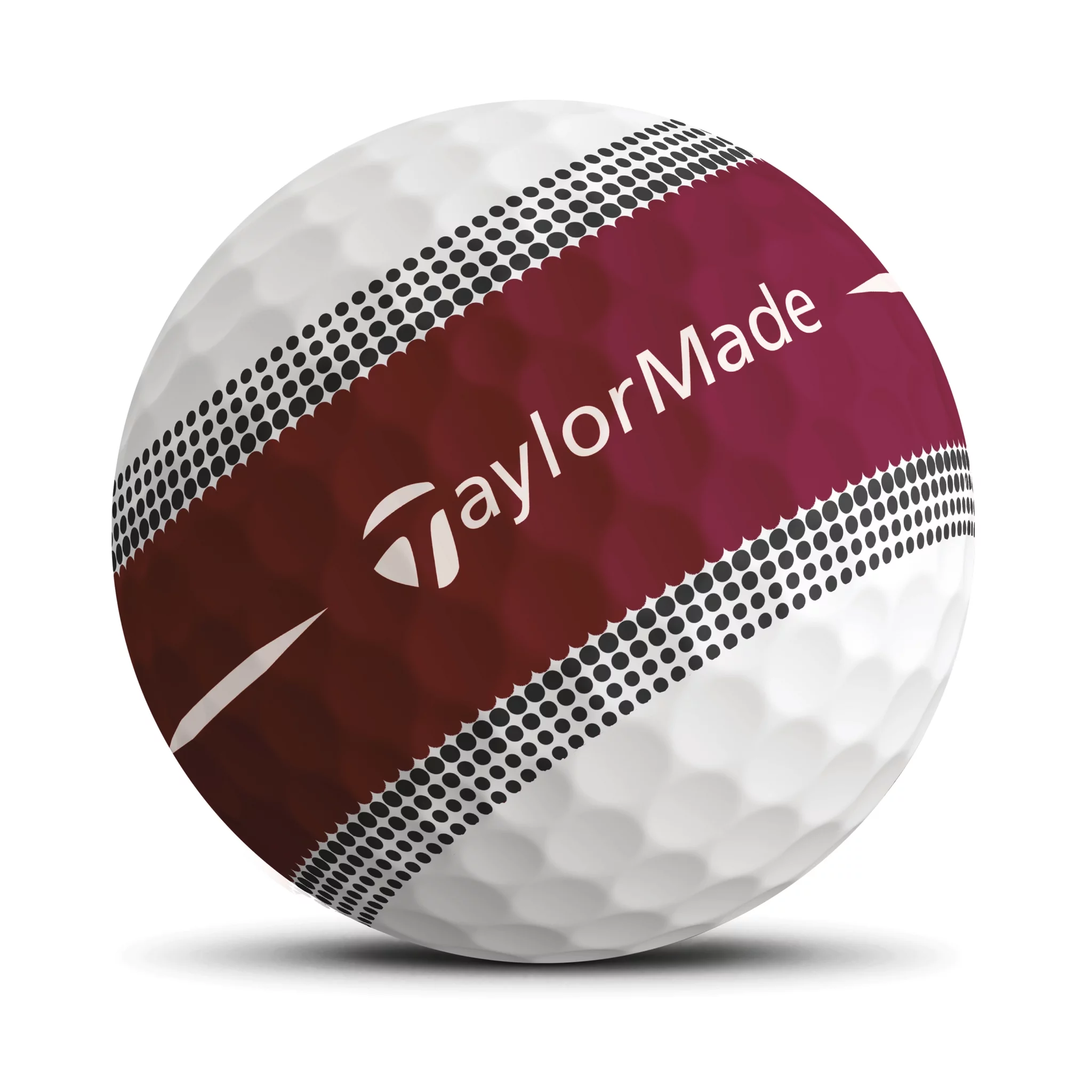 TaylorMade Tour Response Stripe Golf Balls, 12 Pack, White