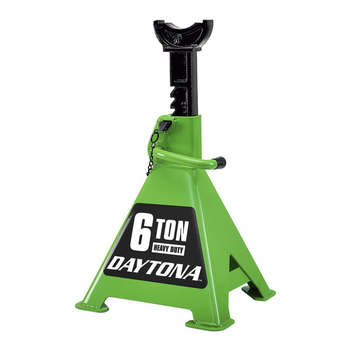 DAYTONA 6 Ton Heavy Duty Ratcheting Jack Stands, Slate Gray