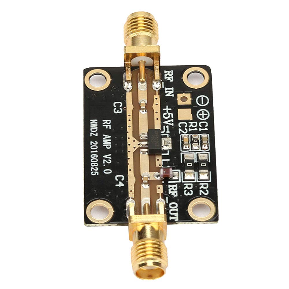 Low Noise Premium Ultra Bandwidth Amplifier LNA 0.05-4GHz NF=0.6dB RF FM HF VHF UHF WideBand Non Reflective Design Frequency Capability Ham Radio with High Isolation RF Amplifier