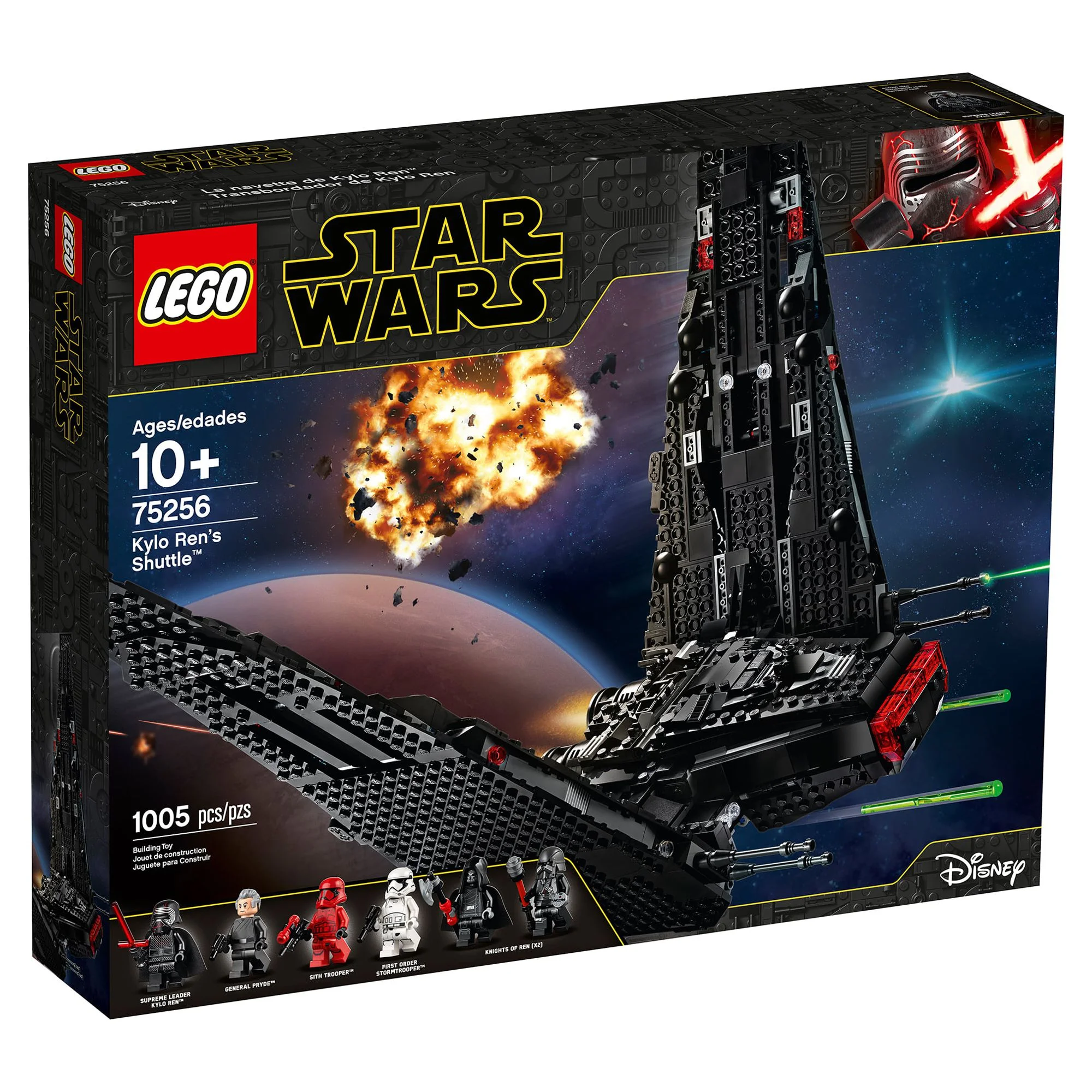 LEGO Star Wars: The Rise of Skywalker Kylo Ren's Shuttle 75256