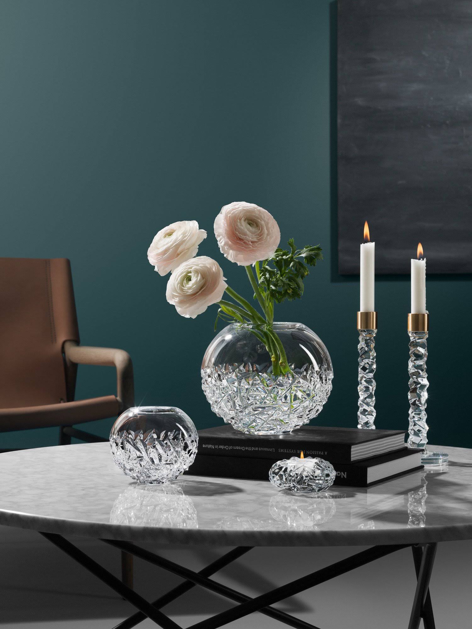 Orrefors Carat Globe Small Vase