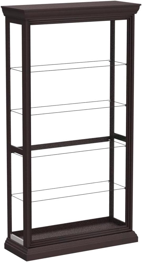 Pulaski Two Way Sliding Door Curio, 43 by 16 by 80-Inch