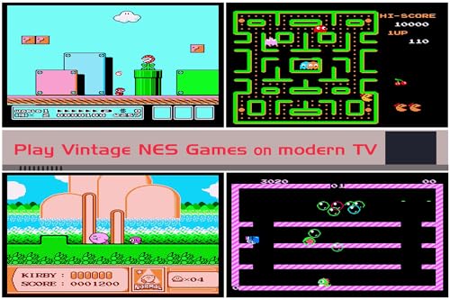 RENOLS Video Game Console for Nintndo Entertainment System Classic Edition for NES Mini, Pre-load 30 for NES Games