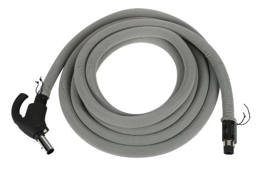 Cen-Tec Systems 90309 30' Central Vacuum Universal Connect Electric Hose , Gray