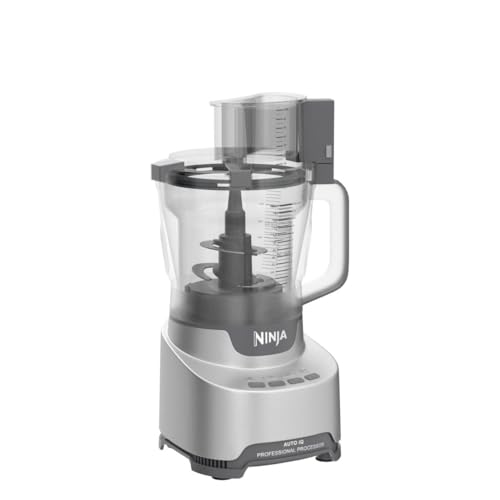 Ninja NF701 Professional XL Food Processor, 1200 Peak-Watts, 4-in-1, Chopping, Slicing/Shredding, Purees, Dough, 12-Cup Processor Bowl, 2 Blades & 2 Discs
