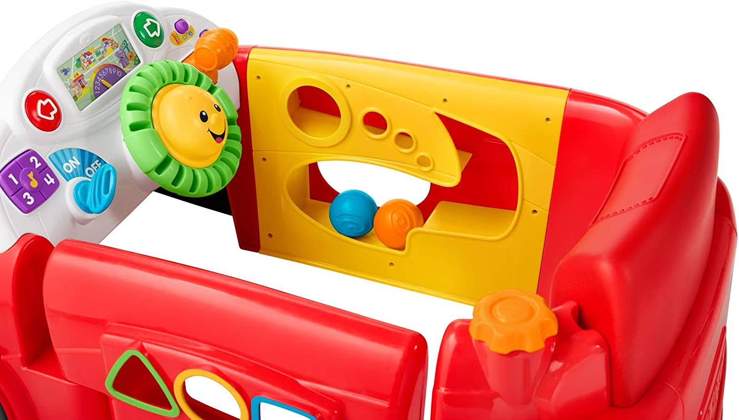 Fisher-Price Laugh u0026 Learn Crawl Around Car Activity Center - Red