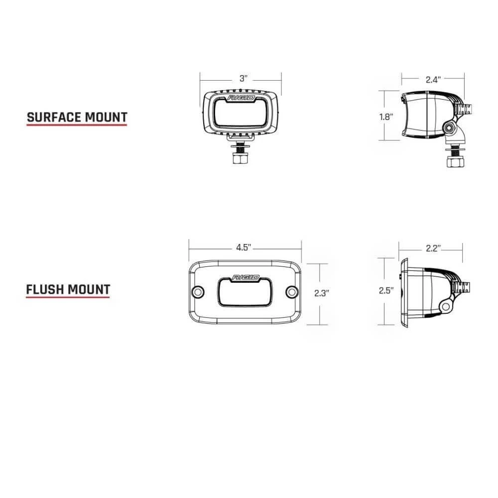 Rigid Industries 902113 - SR-M Series Pro Flood Light