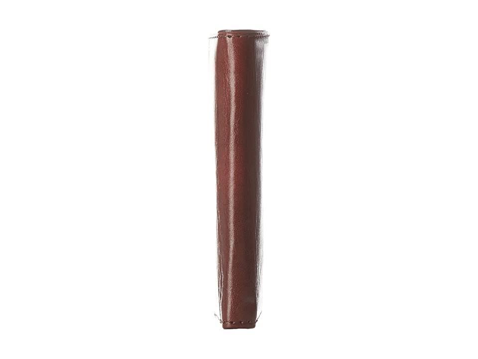 Bosca Old Leather Double ID Trifold - Dark Brown