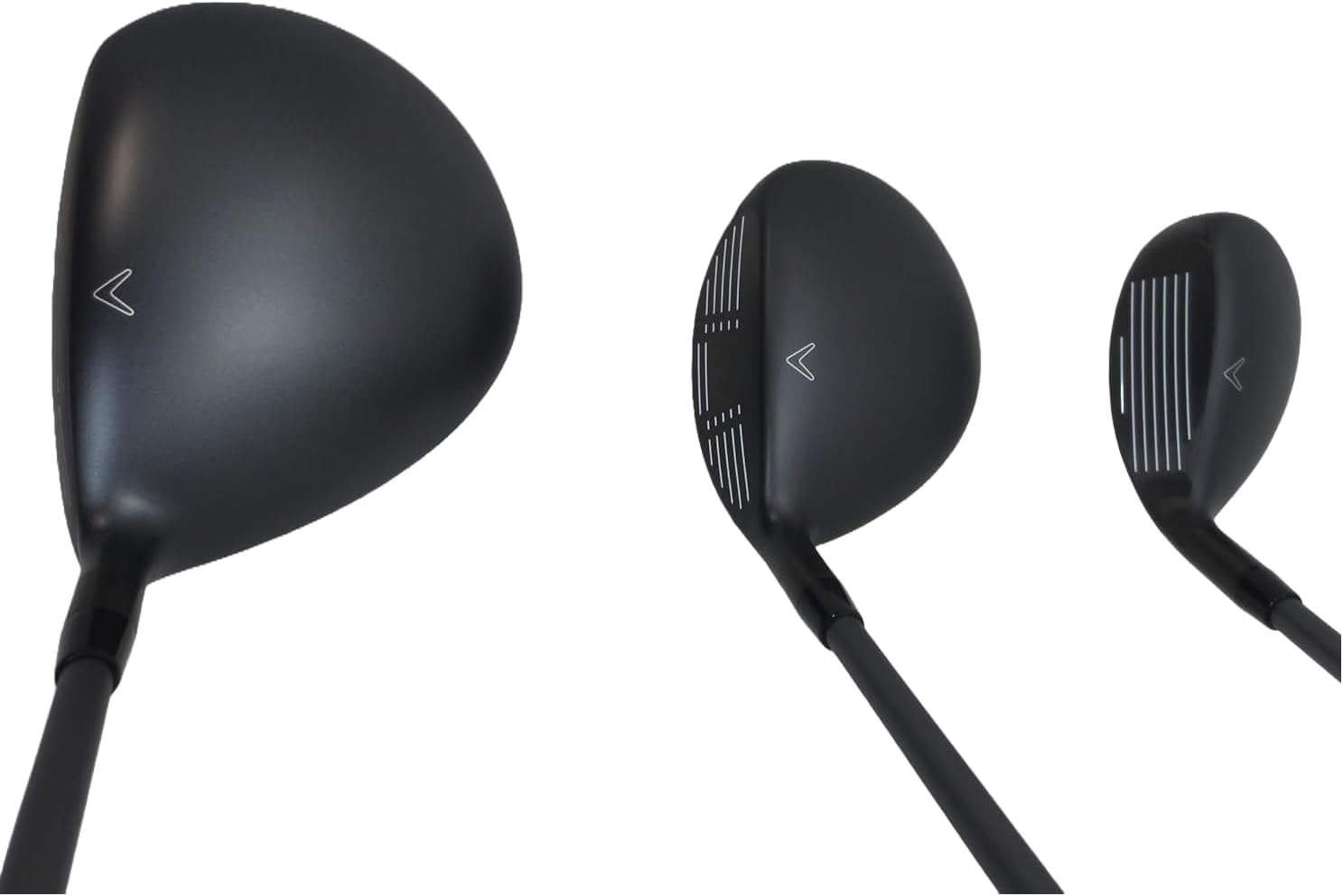 2024 Callaway Mens Complete Golf Set Driver, Wood, Hybrid, Irons, Odyssey Putter Right Handed Regular Flex, Black, White, Blue