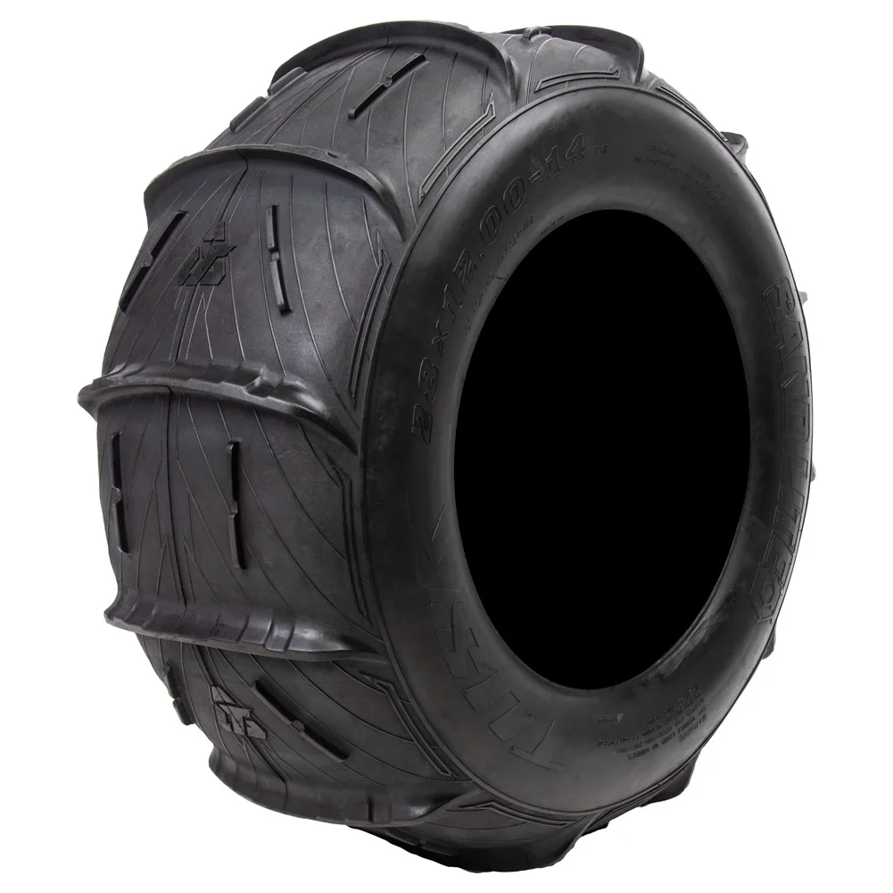 Tusk Sand Lite Rear Tire 28x12-14 (12 Paddle) For Can-Am Maverick X3 RS Turbo RR 72 Inch 2022