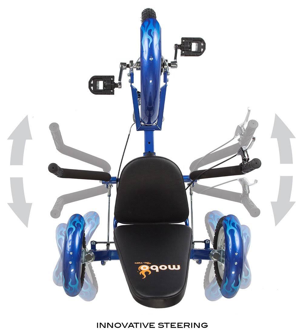 Mobo Triton Ultimate 3-Wheeled Cruiser, Blue